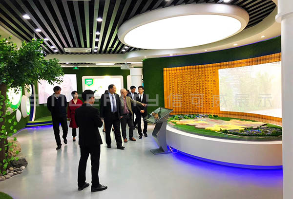 貴州大健康展館數字展示——數字沙盤(pán)現場(chǎng)圖