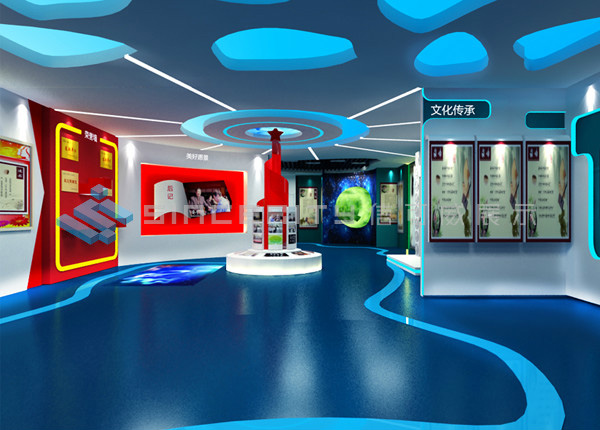 國家電網(wǎng)展廳設計效果圖