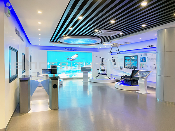 賽為智能展廳設計現場(chǎng)圖