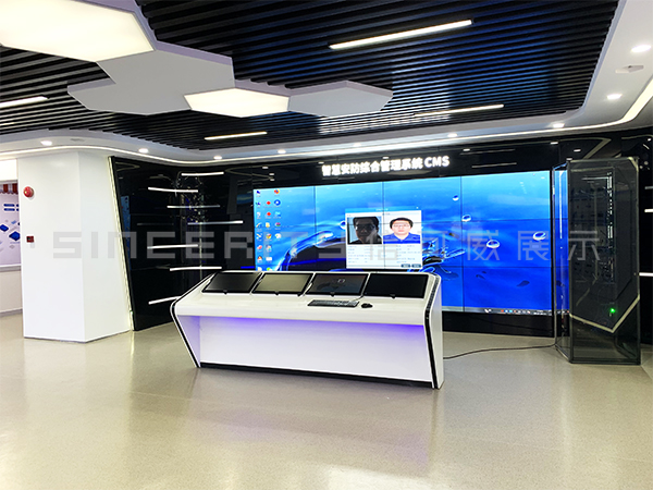 同為股份數字多媒體展廳設計現場(chǎng)圖