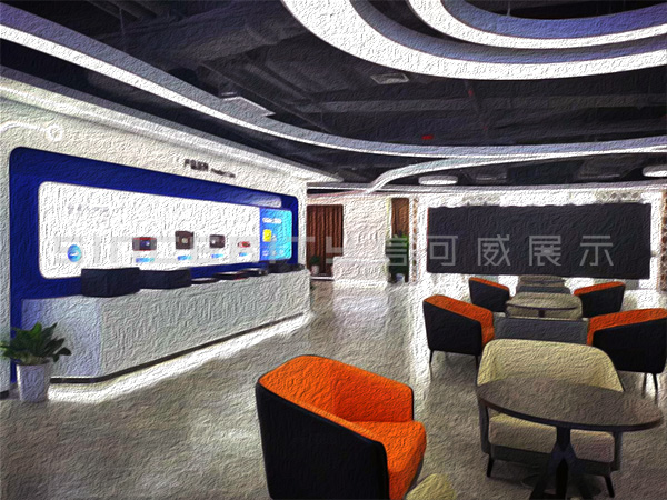 卡萊特展廳設計現場(chǎng)圖